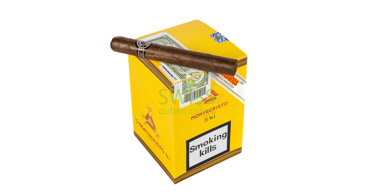 Montecristo No. 4 Cigares Cubains sur SwissCubanCigars