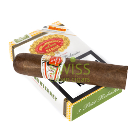 Swiss Cigar on top Hoyo de Monterrey Petit Robustos (Box 3)
