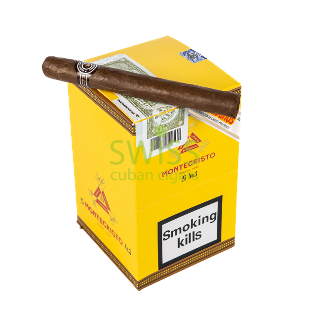 Swiss Cigar on top Montecristo No. 3 (5x5)
